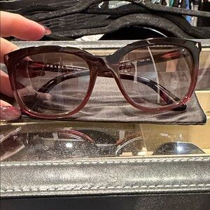 Women’s Prada SPR 12 Journal Sunglasses Authentic